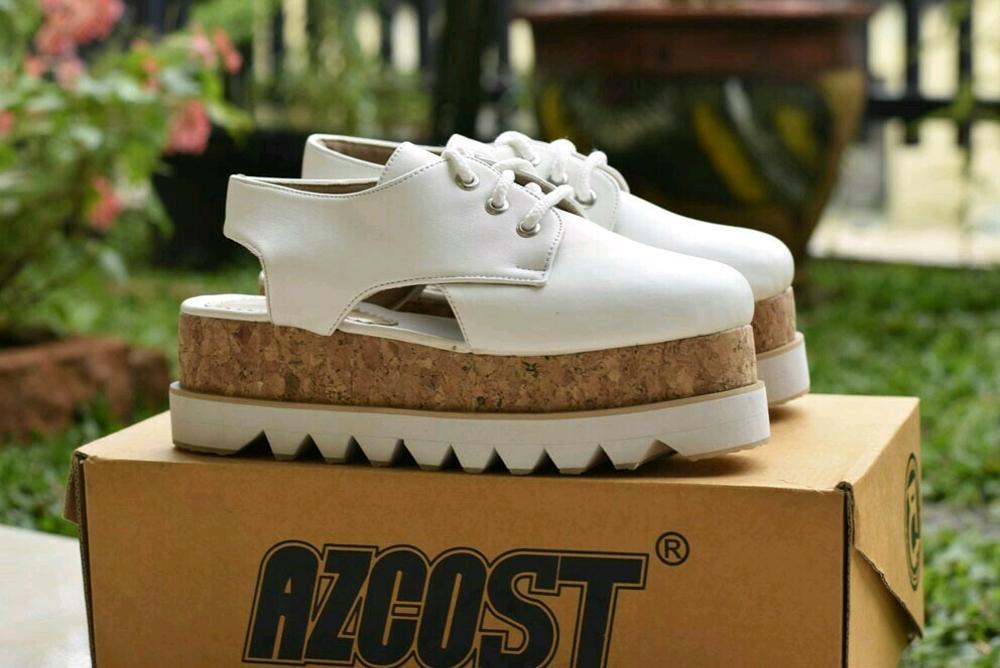 Promo BEST SELLER Sendal azcost women original handmade cibaduyut sendal casual sendal gaya wanita kekinian Fashion