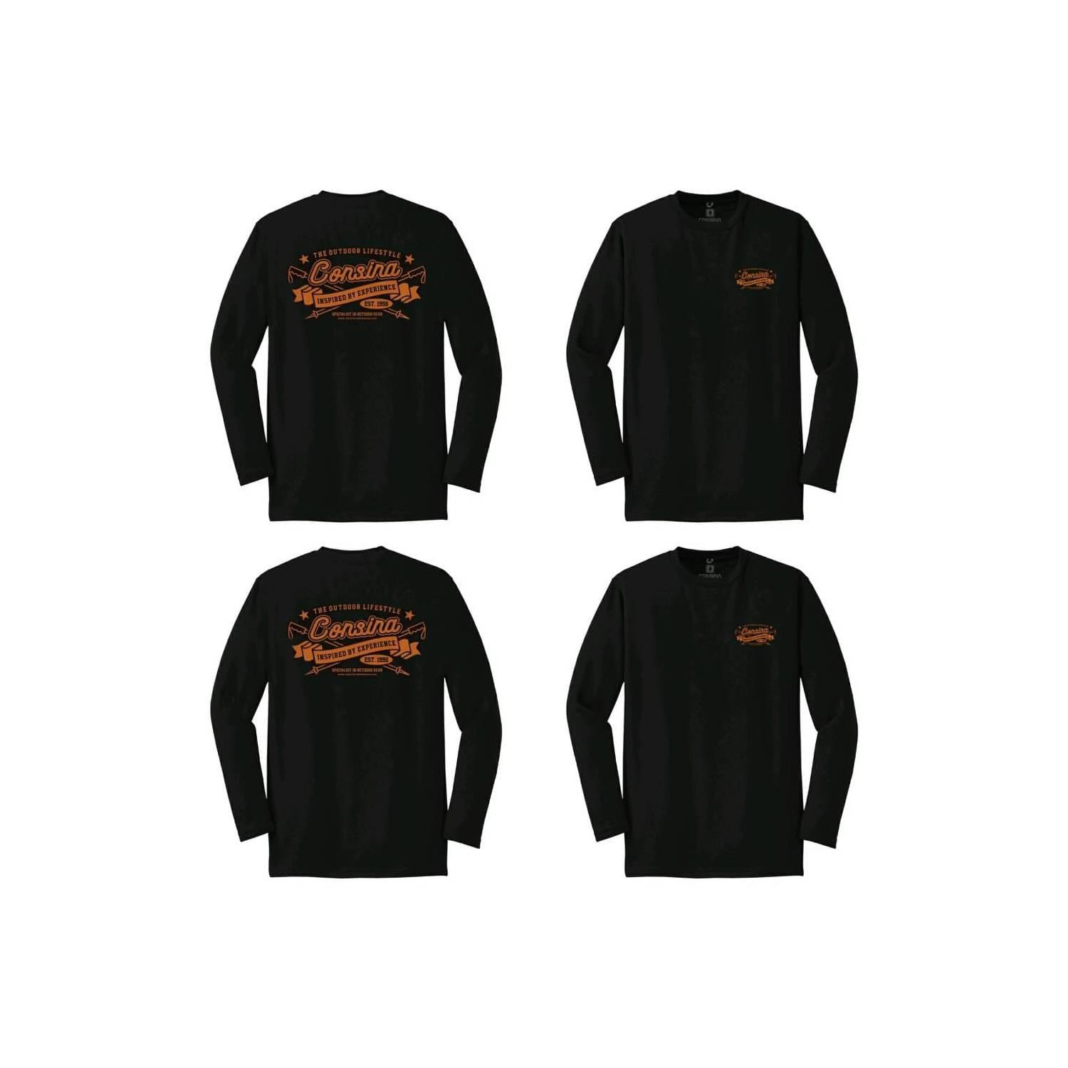 Kaos lengan panjang Consina not eiger not rei Murah