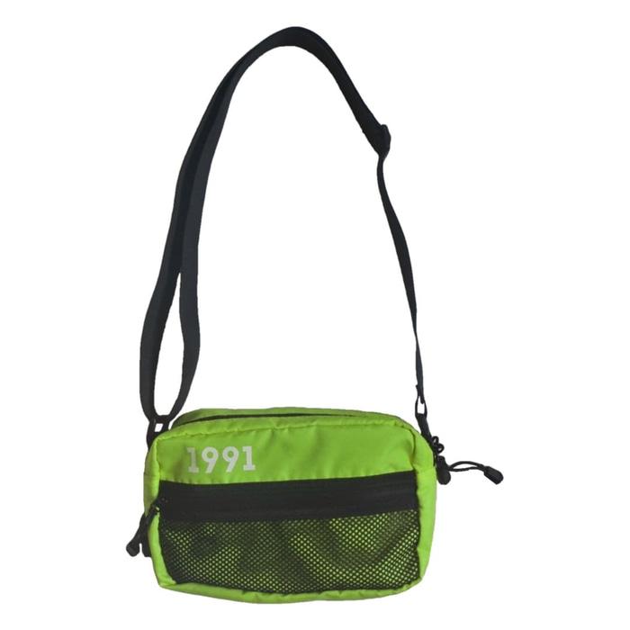 ASLI!!! Roughneck Smart Light green Sling Bag 1991 Z4 - Hijau muda - D3x1uF