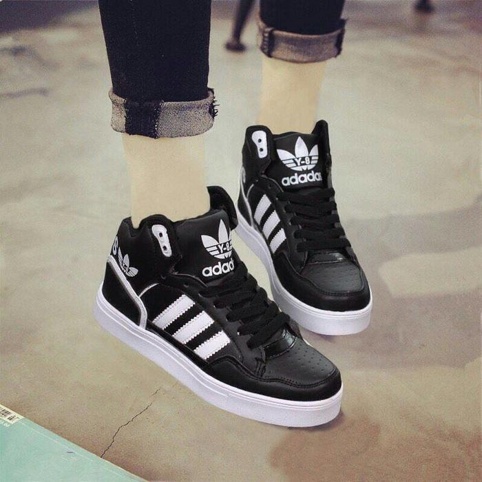 SNEAKER BOOTS ADIDAS CL HITAM