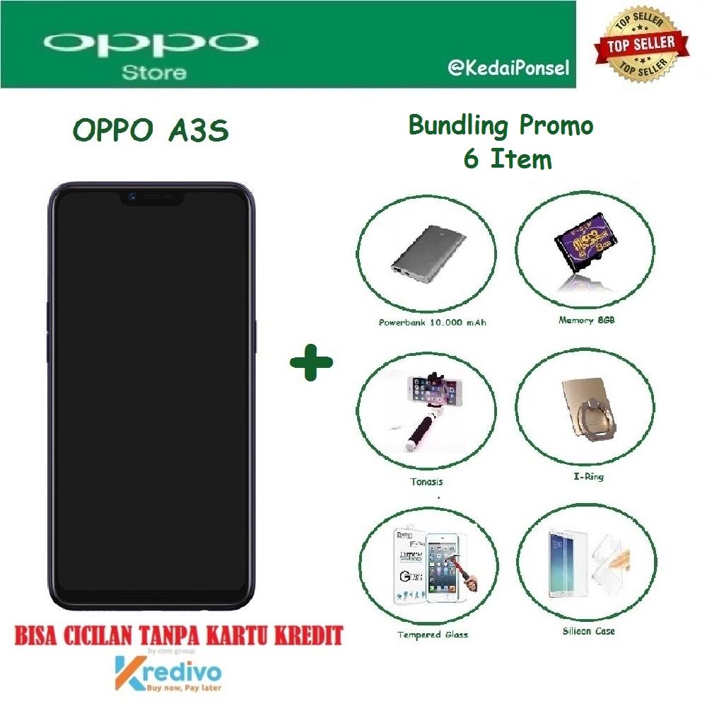 OPPO A3S [2/16GB] - Bisa Cicilan tanpa Kartu Kredit