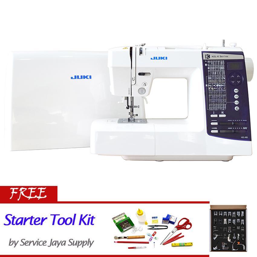 JUKI HZL K85 Mesin Jahit Computerised Portable +FREE SJS Starter Kit