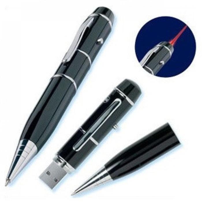 Pena Multifungsi Laser Pointer + Flashdisk 16GB