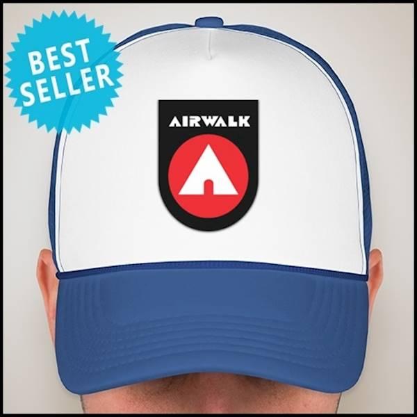 Topi Trucker Airwalk Flock Print - BIGHEL SHOP