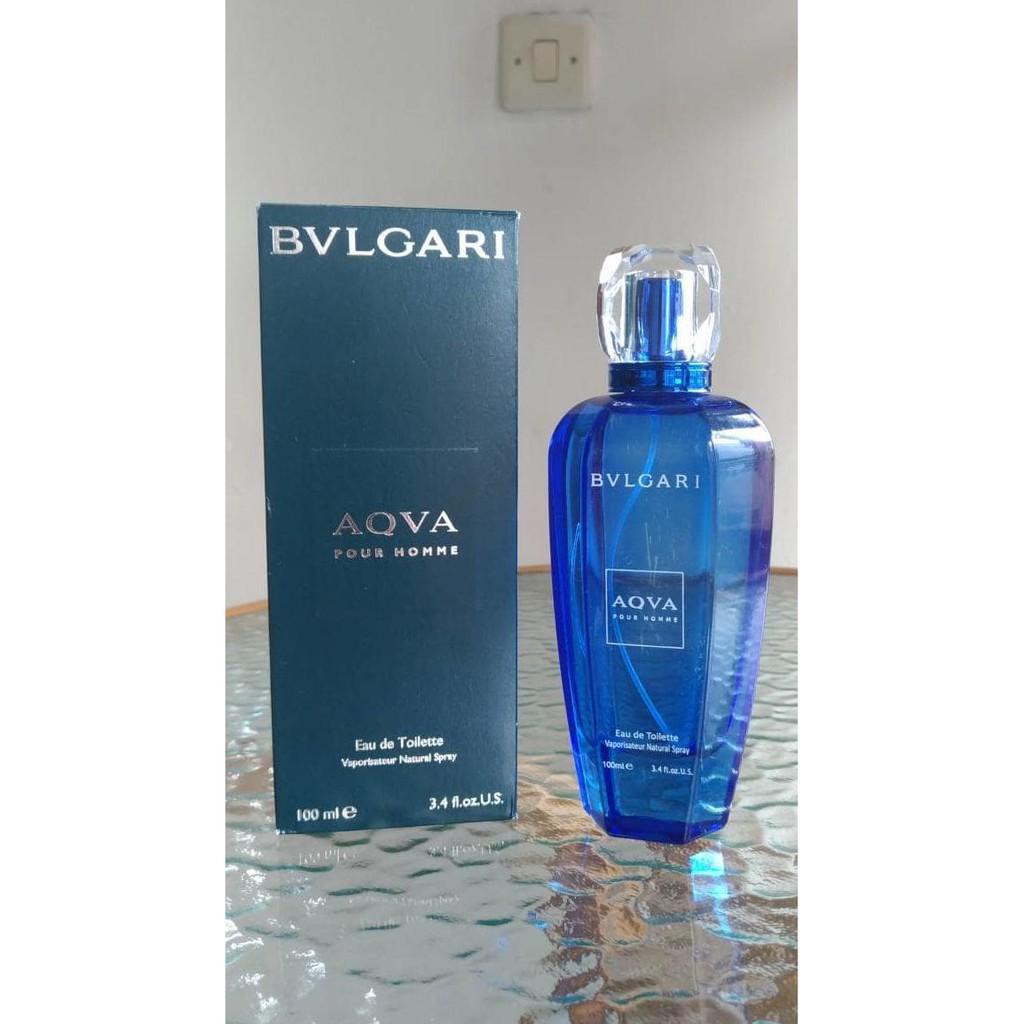 Parfum Pria Bvlgari Aqva Bulgari Aqua New Botol Cembung Edt Cowok Murah