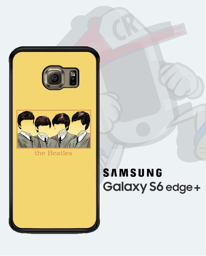 Casing Custom Case Cover Hard Case SAMSUNG Galaxy S6 Edge Plus The Beatles Vektor Case