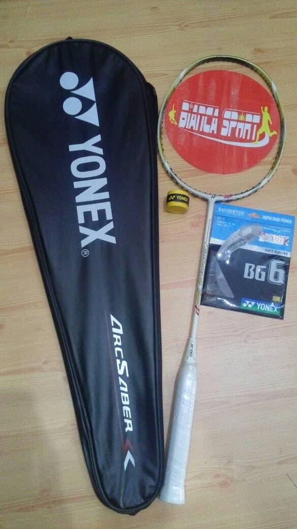 Sedang Diskon!! RAKET BADMINTON YONEX ARCSABER 10 PETER GADE - ready stock