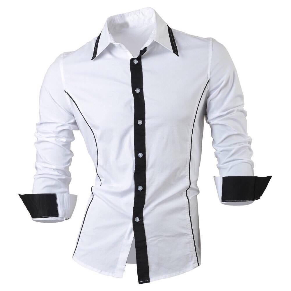 Kemeja / Hem Alonzo I kemeja kantoran formal trendy I kemeja katun I Lengan Panjang Pendek