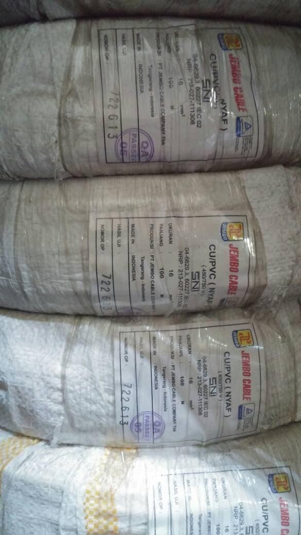 Promo Kabel Listrik Serabut NYAF 16mm JEMBO Original