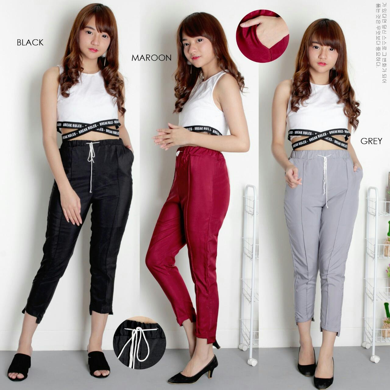 J&C Savero Pants / Celana Twistcone Wanita / Celana Wanita / Celana Bahan Twiscone / Celana Santai Wanita / Celana Kasual / Casual Pants