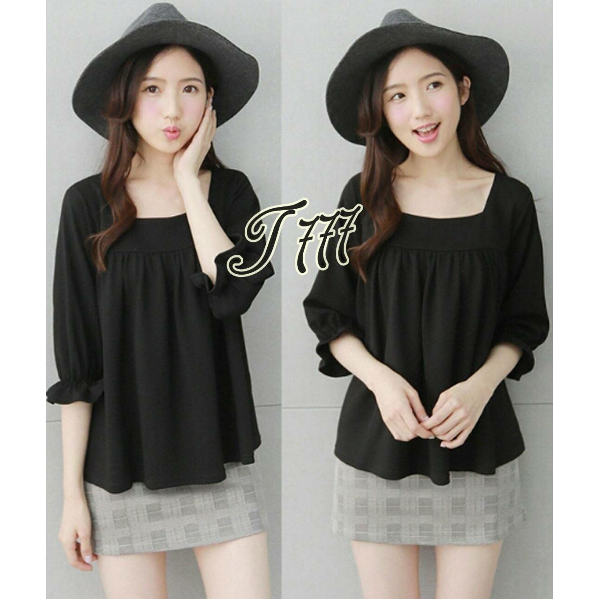 Premierfashionstore Blouse Elis Ribbon Red Spec dan Daftar Harga 9 Shop Blouse Wanita Atasan Polos ELIS Blouse Cewek Atasan Wanita Murah Blouse