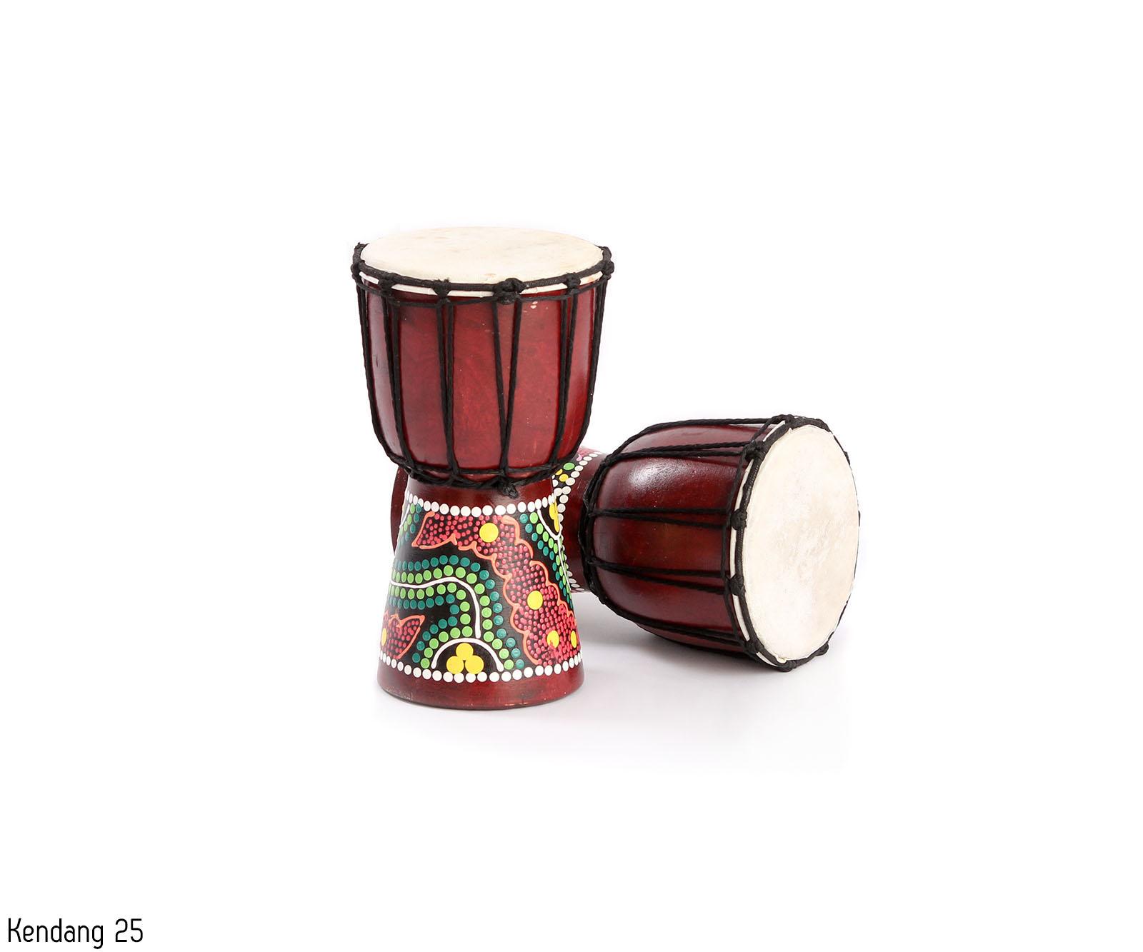 Mainan Anak Tradisional Kayu Alat Musik Kendang Jimbe