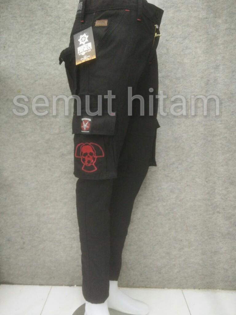 Celana Cargo Panjang / Kempol Panjang Band Metal Prapatan Rebel DOOM