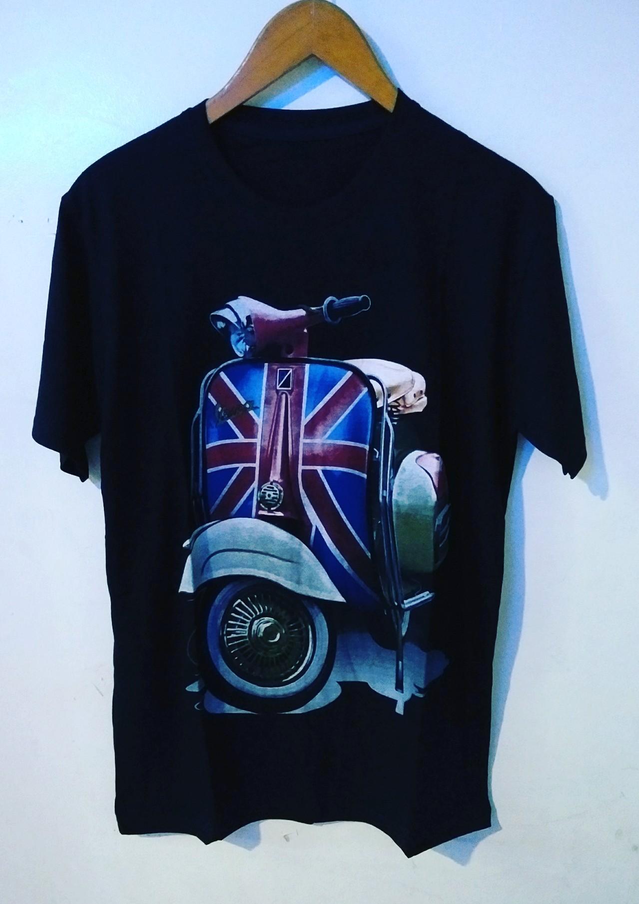  Kaos  3d Gambar  Vespa  Markas3d