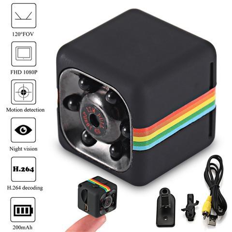 TERLARIS !!! - Kamera Pengintai Mini SQ11 Spy Camera Mini Spy Cam 12MP 1080P Full HD DVR Night Vision - kamera Mini Spy kamera MIni kamera pengintai kecil