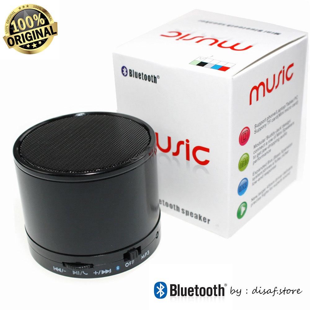 Speaker Mini Super Bass Bluetooth S10 Big Bass - FREE Kabel USB Mikro - Original