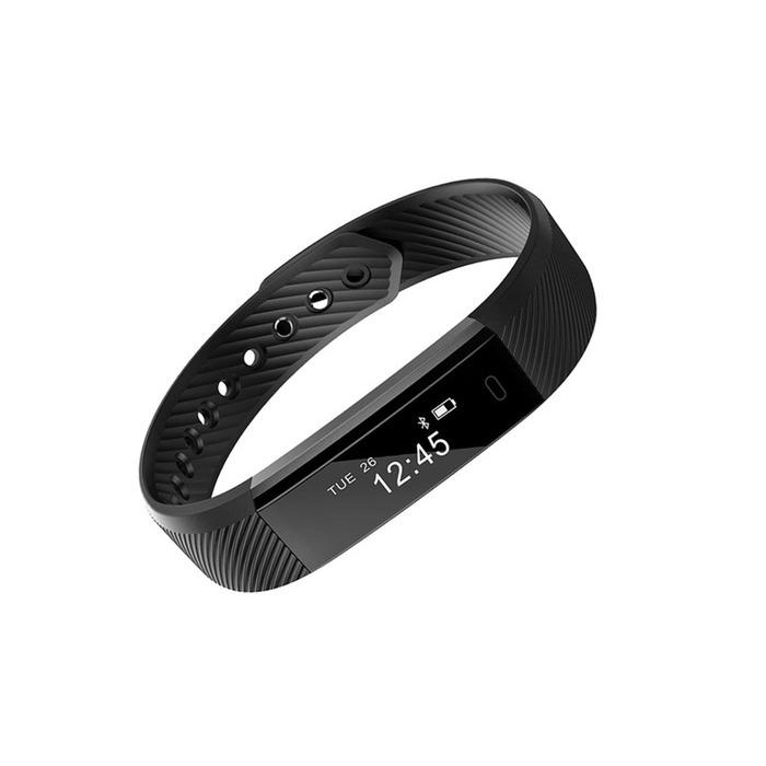 Cognos ID115 Smartband Wristband Smart Watch Smart Band Smartwatch - Hitam