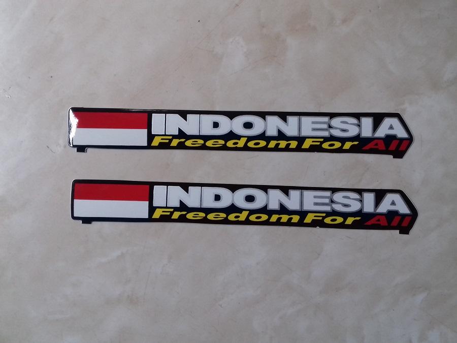 Stiker Panjang Indonesia 01 isi 2 pcs