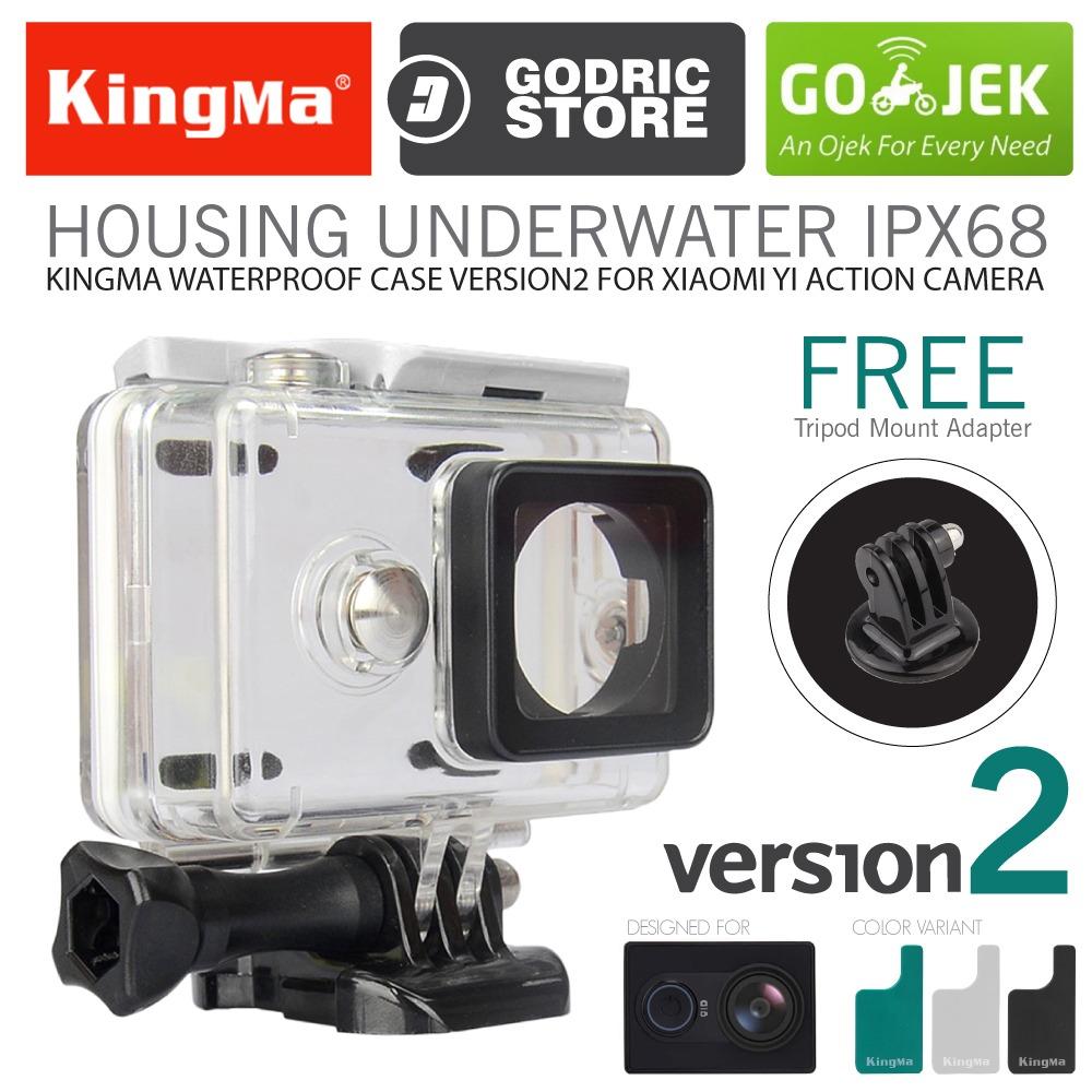 KingMa Original Waterproof Case for Xiaomi Yi Action Camera - Putih