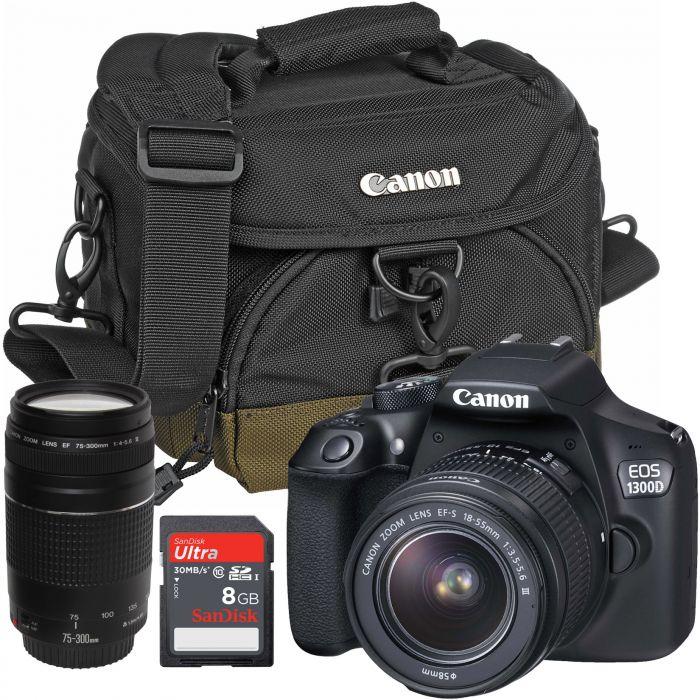 Canon EOS 1300D kit 18-55mm III Kamera DSLR Garansi Resmi 1` Tahun