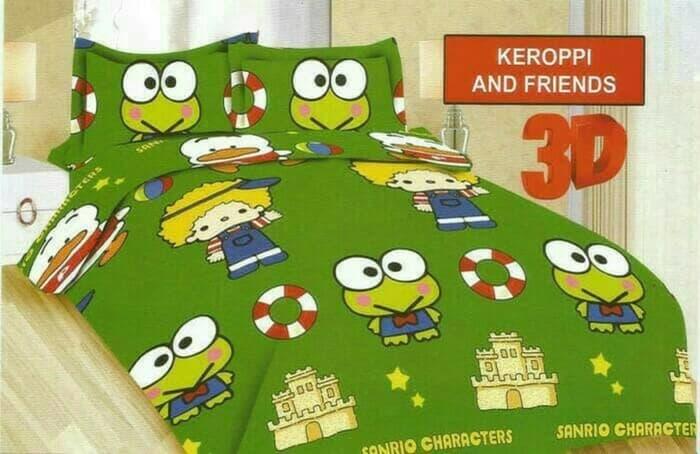BEDCOVER SET BONITA KEROPPI AND FRIENDS No.1 KING 180 BCS BED COVER Exclusive