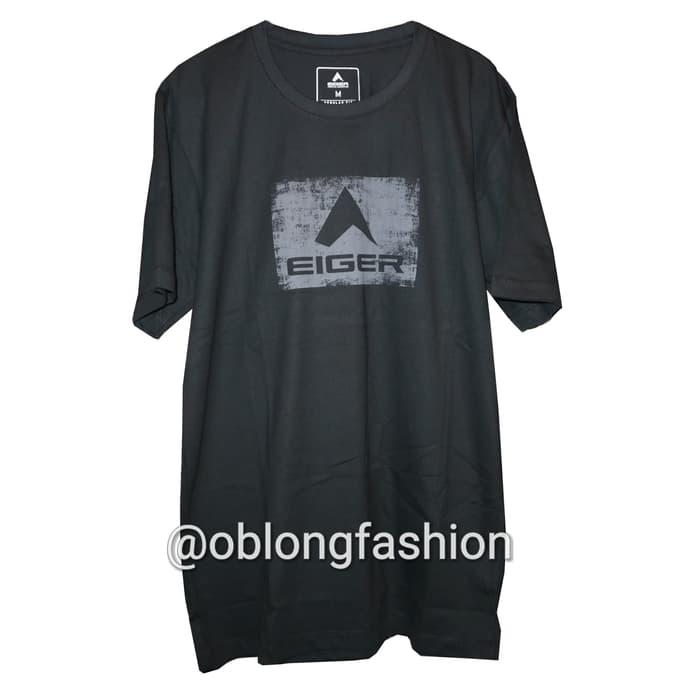Kaos Eiger Raster Logo - Grey