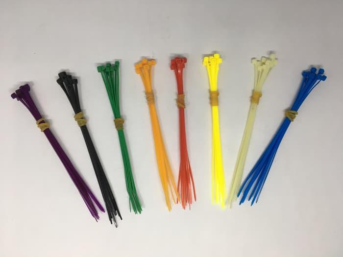 KABEL TIES WARNA CAMPUR 2.5 X 15CM ISI 50 PCS PENGIKAT KABEL