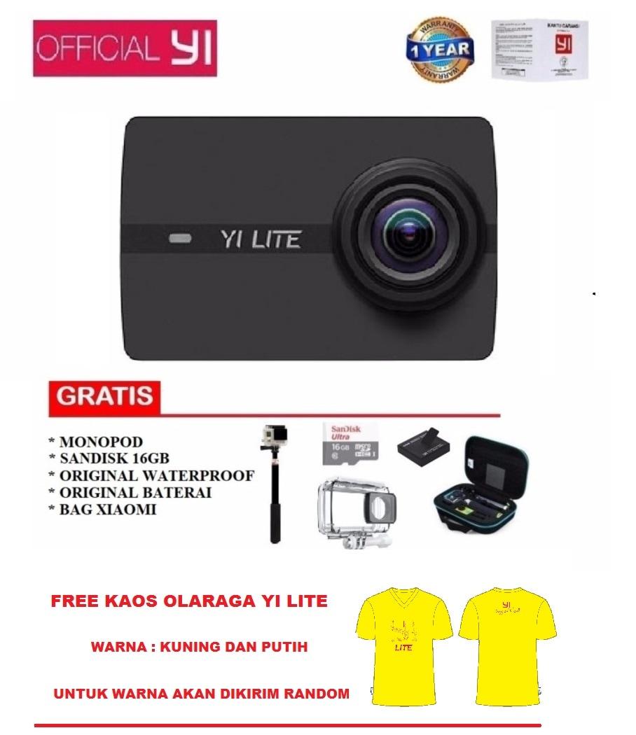 Action Camera Yi Lite 4K + Sandisk16GB Paket Lengkap