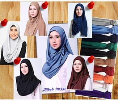 Pashmina Instant Abira / Pastan Abira / Jilbab Instan Abira
