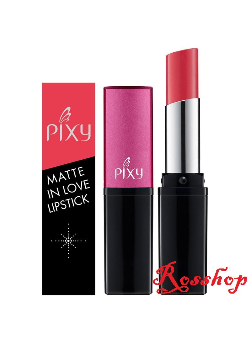 Pixy Lipstick Matte In Love 104 - Pop Pink