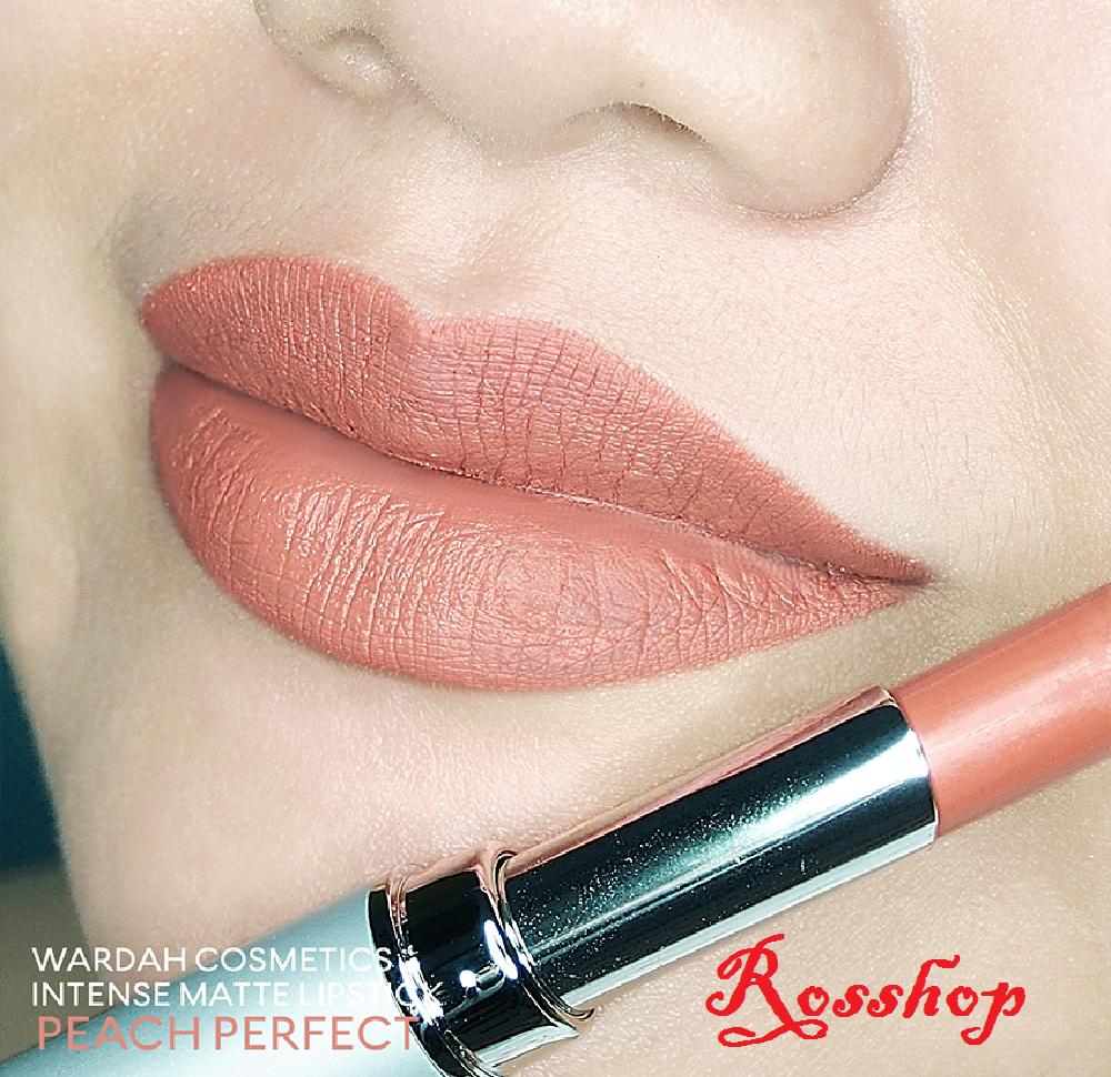 Wardah Intense Matte Lipstick - 03 Peach Perfect