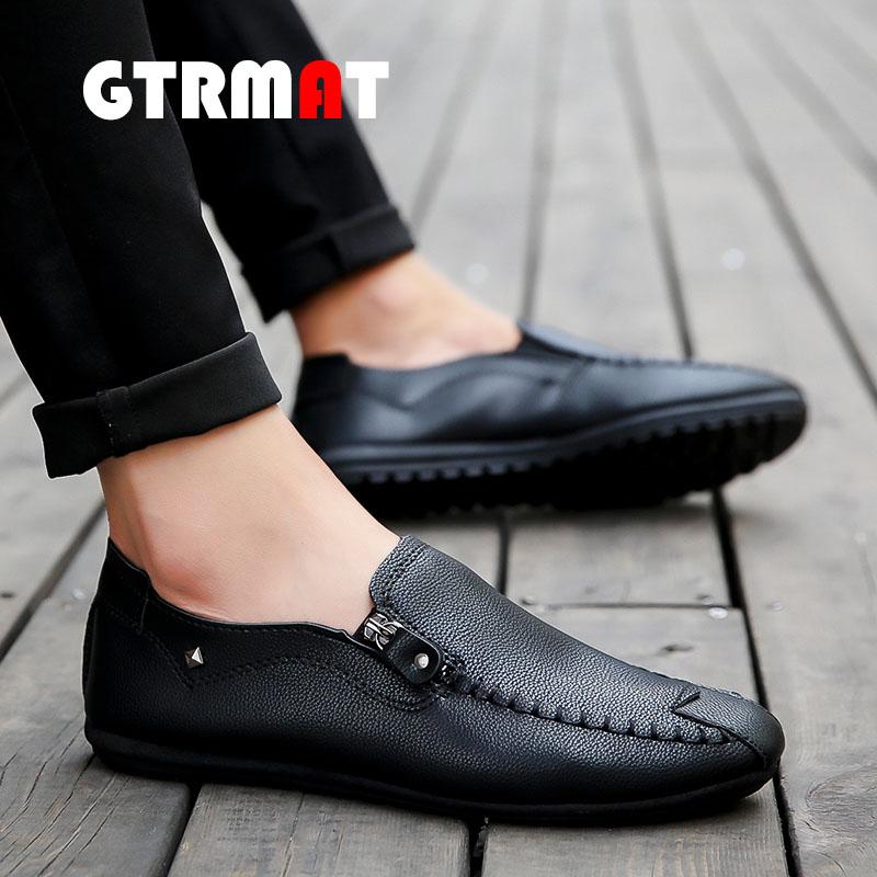 GTRMAT Sepatu Kulit Pria Tahan Lama Sepatu Kerja Bisnis Kasual Selip-On Loafer Sepatu Formal Lembut Mengemudi Sepatu Sepatu Mengemudi Nyaman Tahan Lama Pria Kulit Kasual Sepatu Kerja Bisnis Sepatu Lembut Formal Sepatu Mengemudi Sepatu Nyaman Sepatu