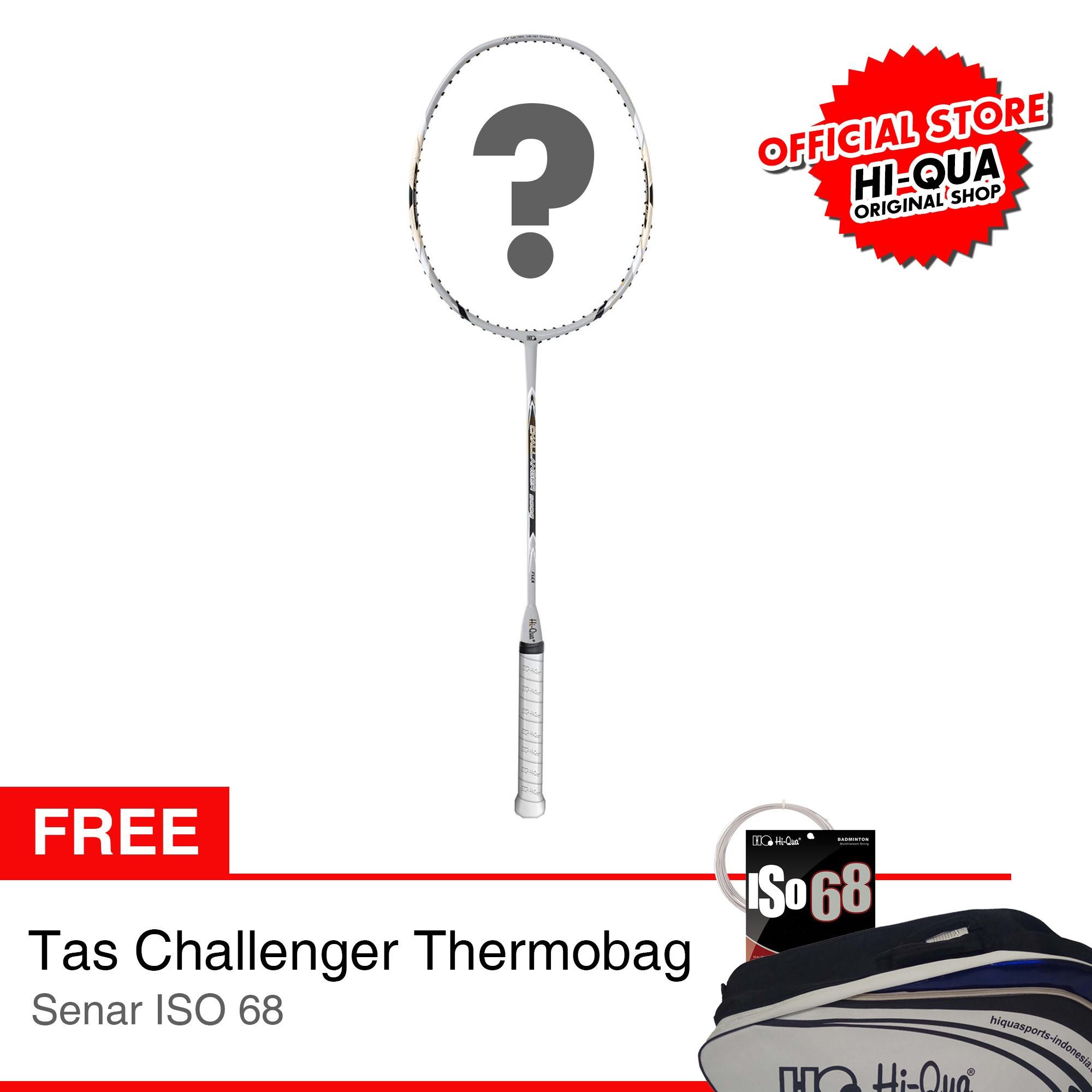 Hi-Qua (Mysterious) Challenger Raket Bulutangkis + Paket Premium