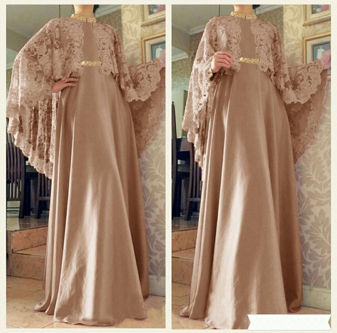 Marchel gamis maxi Vanesa brukat - Coksu