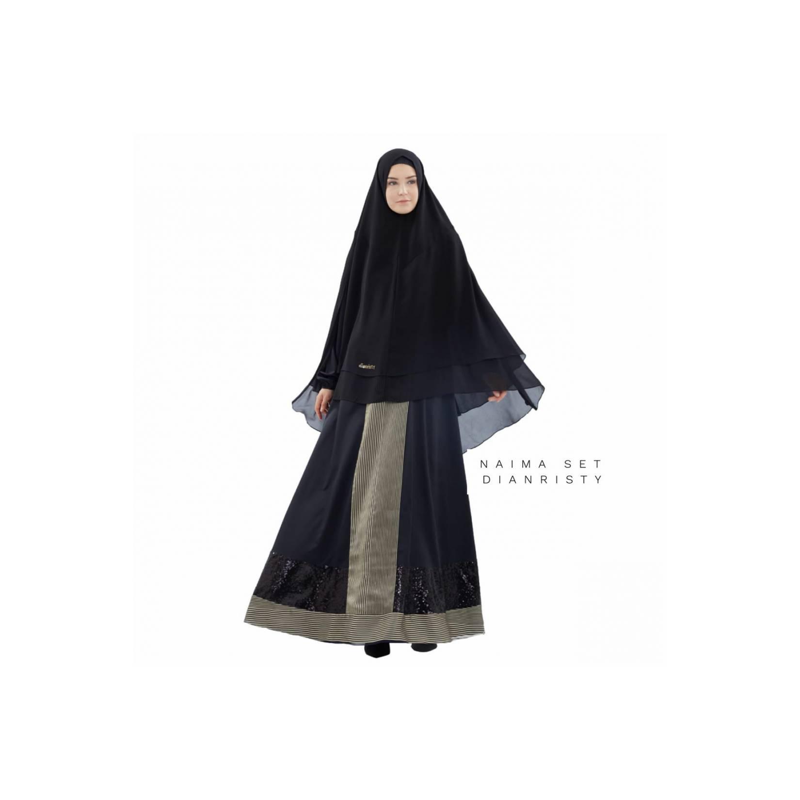 Gamis DIAN Risty Naima Set