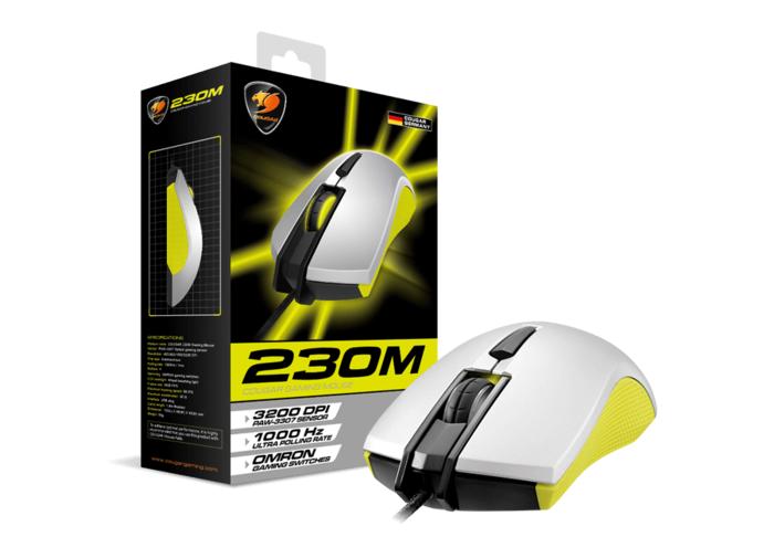 ORIGINAL Cougar Gaming Mouse 230M Yellow