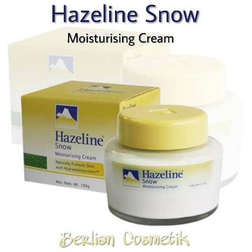 Hazeline Snow Mousturising Cream Original Malaysia 100 Gram