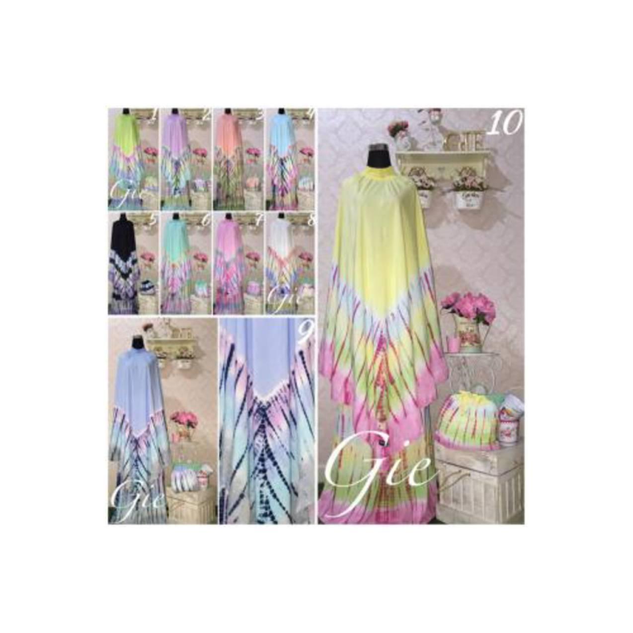 Mukena Bali Allenia jumbo rempel (TANPA KEPALA) by Gie