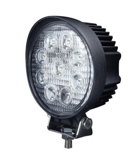 Lampu Sorot Offroad Led 27 Watt Bulat | ( lampu mobil hid plafon depan rem sorot led h4 kabut fog lamp tembak variasi strobo rem toyota innova hid avanza osram )