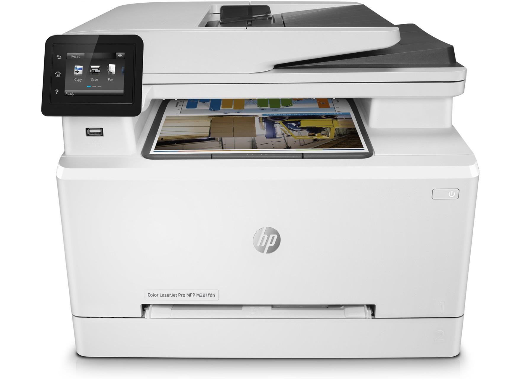 HP PRINTER LASERJET PRO MFP M281FDN ALL-IN-ONE FAKS DUPLEX NETWORK COLOR (T6B81A)