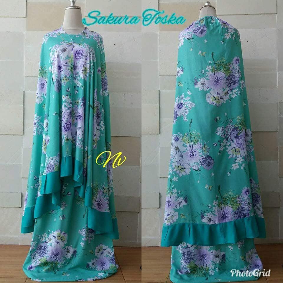 Terbaru Mukena Bali Sakura Krissant/ Mukenah Rayon ()