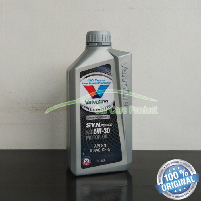 Valvoline Syn Power 5-30 Oli Racing Mobil Motor