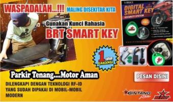 Pencarian Termurah BRT SMART KEY ALARM CANGGIH MOTOR UNTUK 