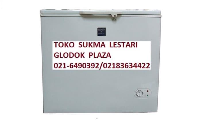 HARGA DISKON!!! Chest Freezer/Freezer box Sharp FRV300 - 1L9qMb