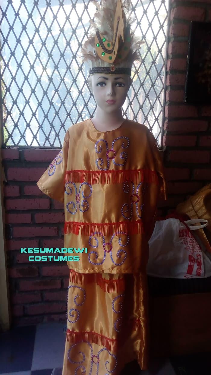 Terbaru! Baju Adat Kostum Karnaval Pentas Seni Anak Wanita Daerah Papua - ready stock