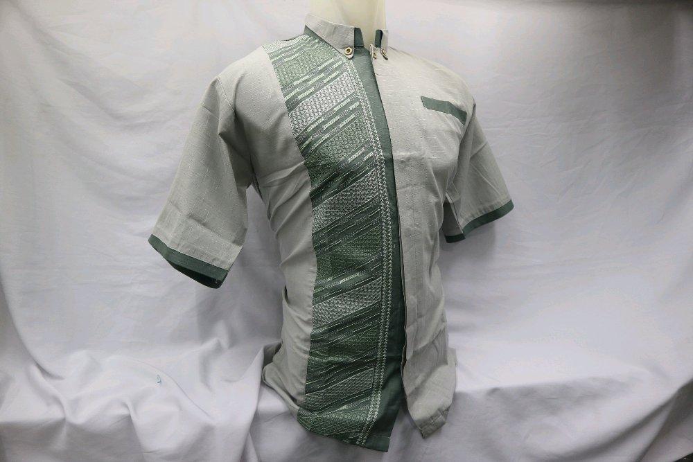 Baju Muslim Pria Dewasa Baju Koko Lengan Pendek Pasar Tasik Tanah Abang Jakarta KSS 018 di lapak Al Muttaqin Collection produsenbajukoko