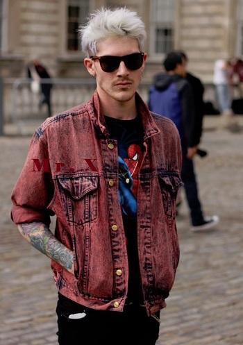 Jual Red Denim Jacket Terbaru - Jul 