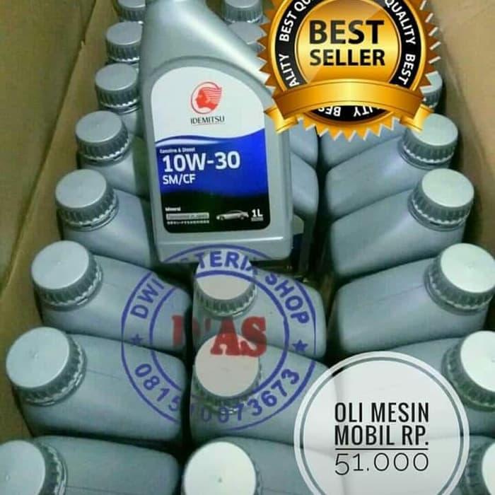 oli mesin mobil idemitsu 10w/30 10/30 10w-30 10-30