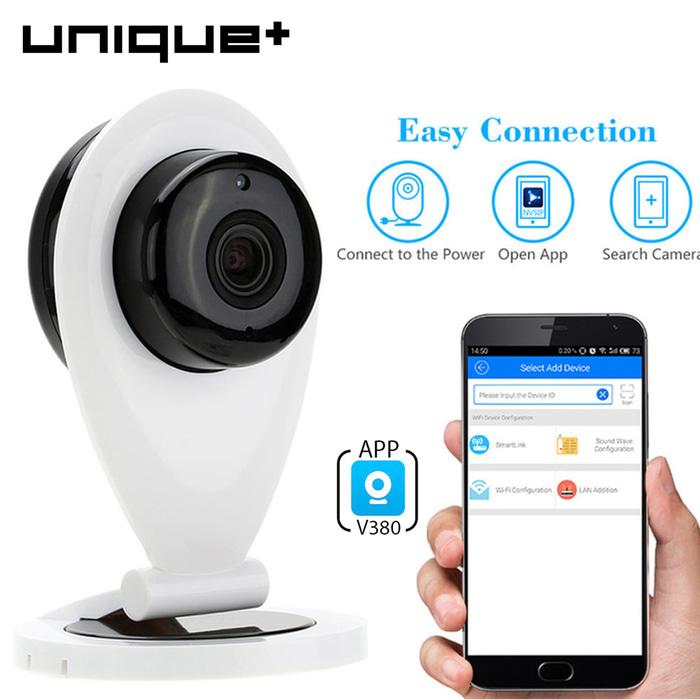 CCTV Wifi Kamera - CCTV Slim- Similiar Xiaomi YI - CCTV V380 - Putih