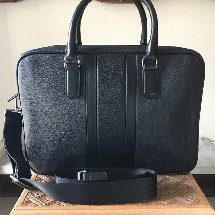ASLI!!! Tas Michael Kors Men/Pria Business Hitam Original